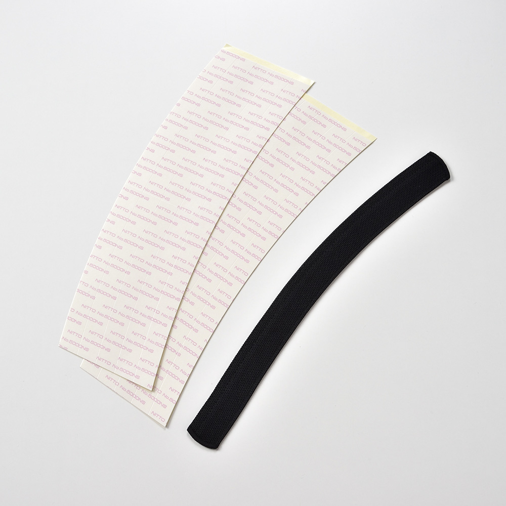 Attaching Hat & Cap Guard with double-sided tape